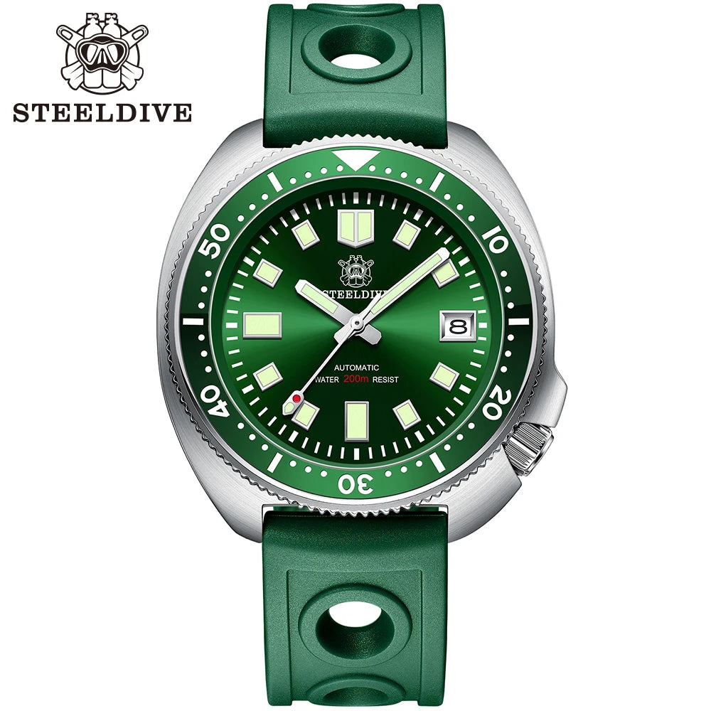 Steeldive SD1970 Tartaruga Automático NH35 44mm