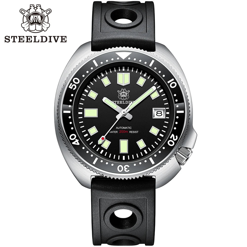 Steeldive SD1970 Tartaruga Automático NH35 44mm