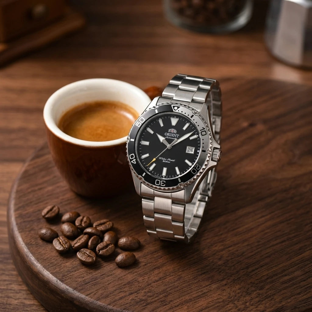 Relógio Orient Automático Diver 20Bar – Mostrador Azul