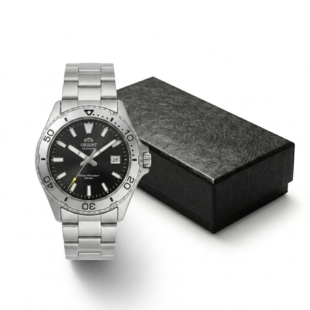 Relógio Orient Automático Diver 20Bar – Mostrador Azul