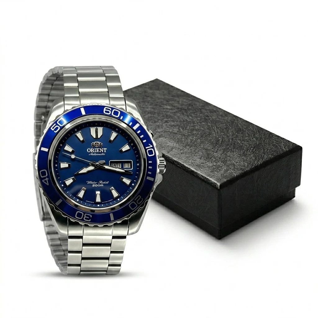 Relógio Masculino Orient Automático de Mergulho 200M