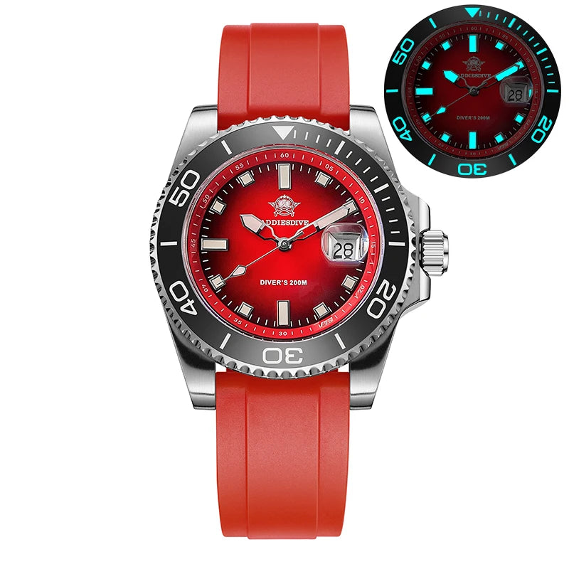 Addiesdive Mergulhador Quartz – À Prova D'água