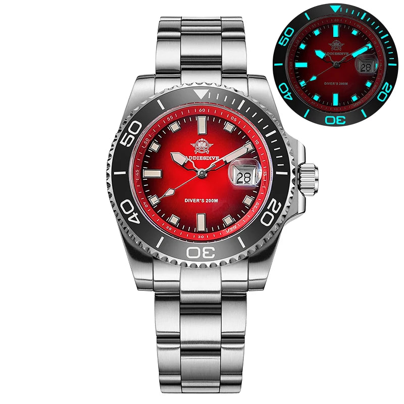 Addiesdive Mergulhador Quartz – À Prova D'água