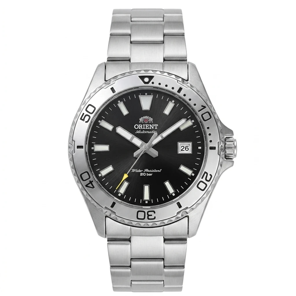 Relógio Orient Automático Diver 20Bar – Mostrador Azul